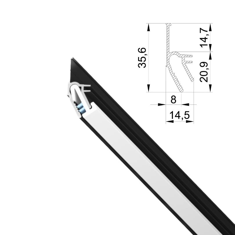 Профиль LumFer Clamp Umbra