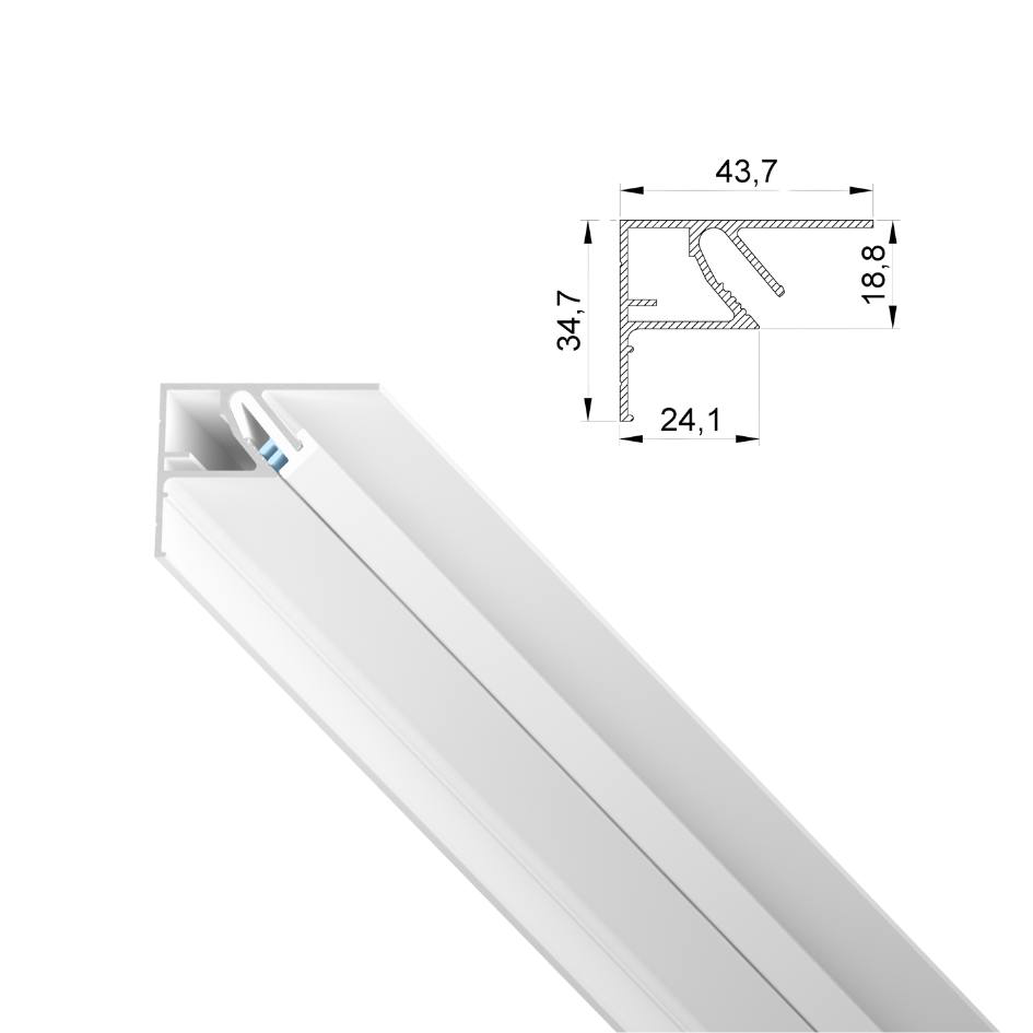 Профиль LumFer Clamp Top